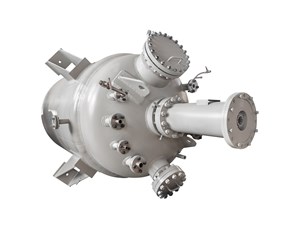 5000L不銹鋼復(fù)合板加氫工業(yè)反應(yīng)釜已完工發(fā)往津市