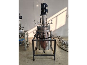50L不銹鋼外循環(huán)反應(yīng)釜已完工發(fā)往蘇州